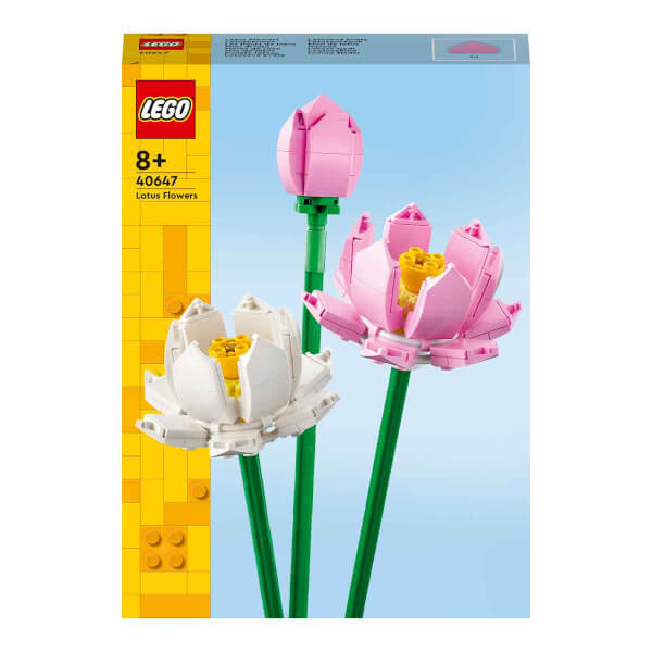 LEGO® Lotus Çiçekleri 40647 - 8 Yaş ve Üzeri için Oyuncak Yapım Seti (220 Parça)