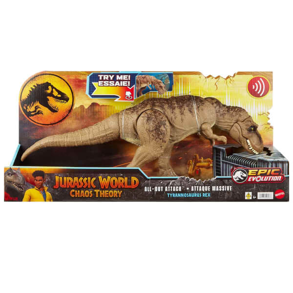 Jurassıc World All-Out Attack Tyrannosaurus Rex HXF53