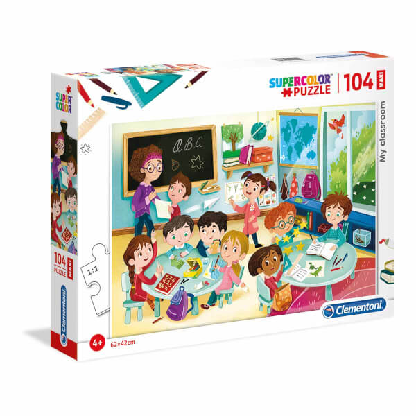 104 Parça Puzzle: Maxi Benim Sınıfım