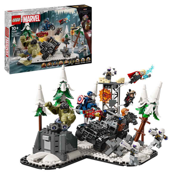 LEGO Marvel Avengers Assemble: Ultron Çağı 76291 – 10 Yaş ve Üzeri Süper Kahraman Sevenler İçin Yaratıcı Oyuncak Yapım Seti (613 Parça)