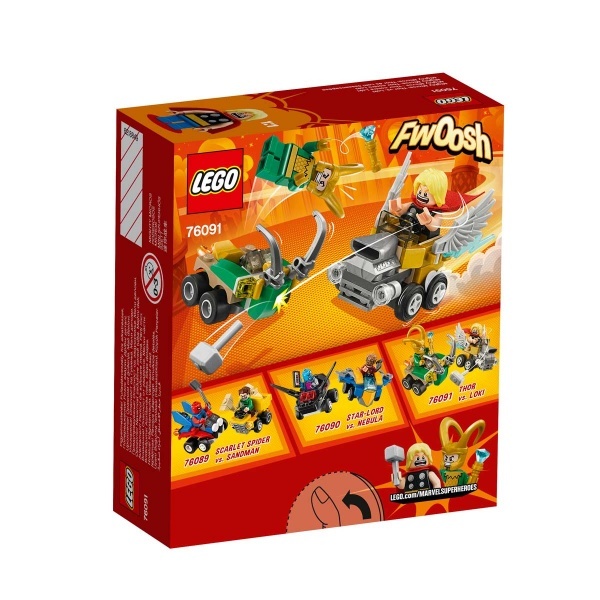 LEGO Marvel Super Heroes Mighty Micros: Thor Loki'ye Karşı 76091