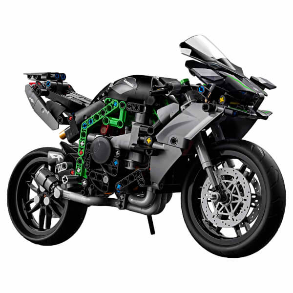 LEGO Technic Kawasaki Ninja H2R Motosiklet 42170 - 10 Yaş ve Üzeri Çocuklar için Koleksiyonluk Yaratıcı Oyuncak Model Yapım Seti (643 Parça)