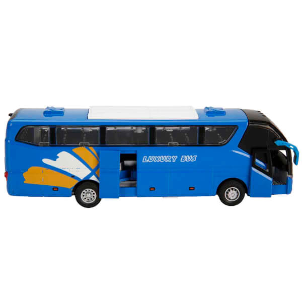 Sesli ve Işıklı Die Cast Çek Bırak Otobüs 