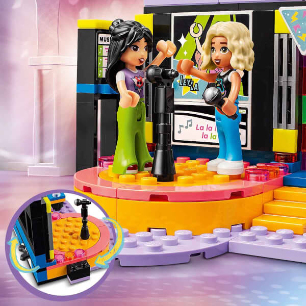 LEGO® Friends Karaoke Müzik Partisi 42610 - 6 Yaş ve Üzeri Çocuklar için Sahne İçeren Yaratıcı Oyuncak Yapım Seti (196 Parça)
