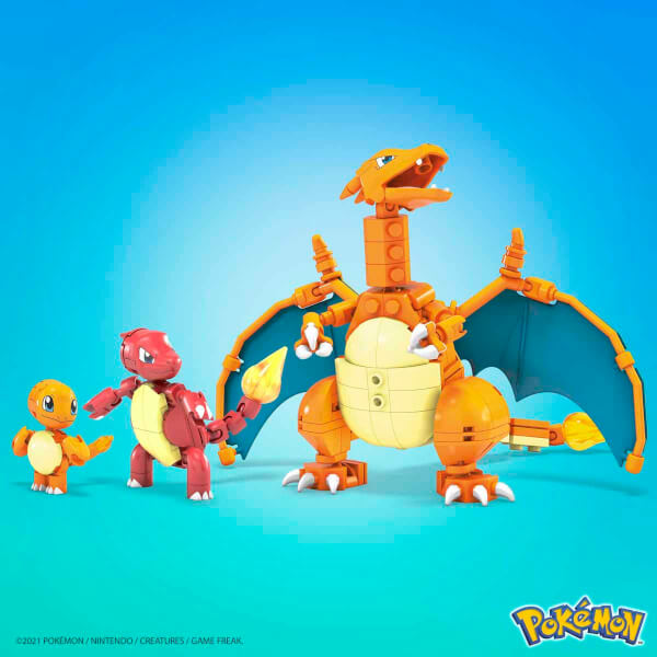 MEGA Pokemon Charmander Dönüşüm Seti HFG06