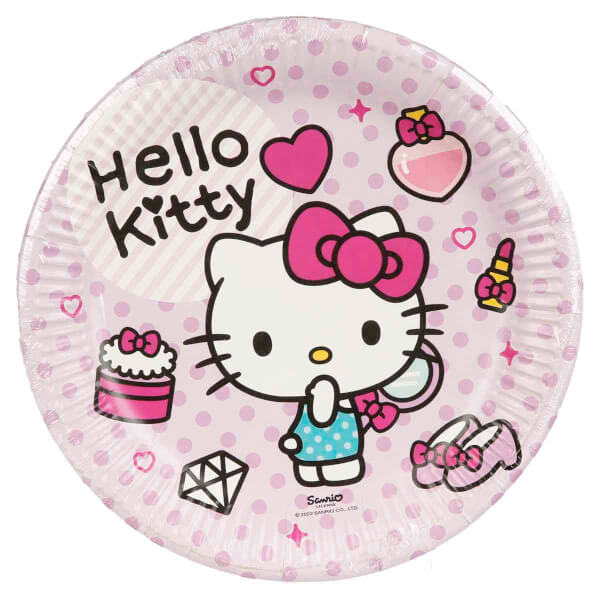 Hello Kitty Desenli Karton Tabak 8’li 