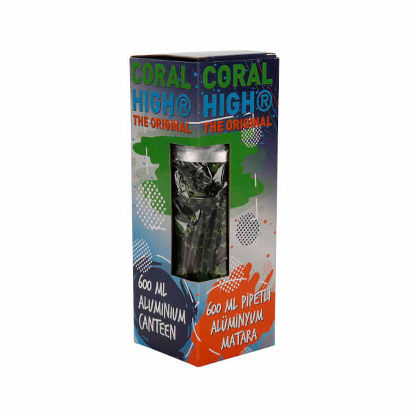 Coral High Dinozor Desenli Alüminyum Matara 600 ml 11939