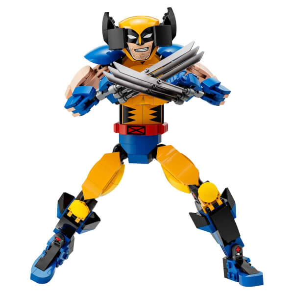 LEGO Marvel Wolverine Yapım Figürü 76257 - Süper Kahraman Seven 8 Yaş ve Üzeri Çocuklar için Tam Eklemli X-Men Süper Kahraman Yaratıcı Oyuncak Yapım Seti (327 Parça)