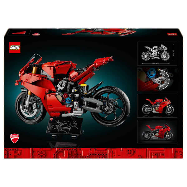 LEGO Technic Ducati Panigale V4 S Motosiklet 42202 - Yetişkinler için İnşa Edilebilen Yaratıcı Model Yapım Seti (1603 Parça)