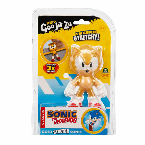 Goojitzu Gold Sonic The Hedgehod Stretch Figür GJN04000