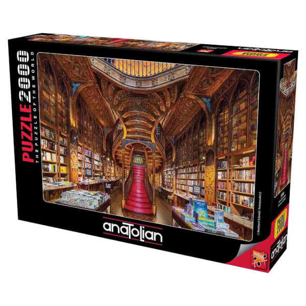 2000 Parça Puzzle: Lello Bookshop