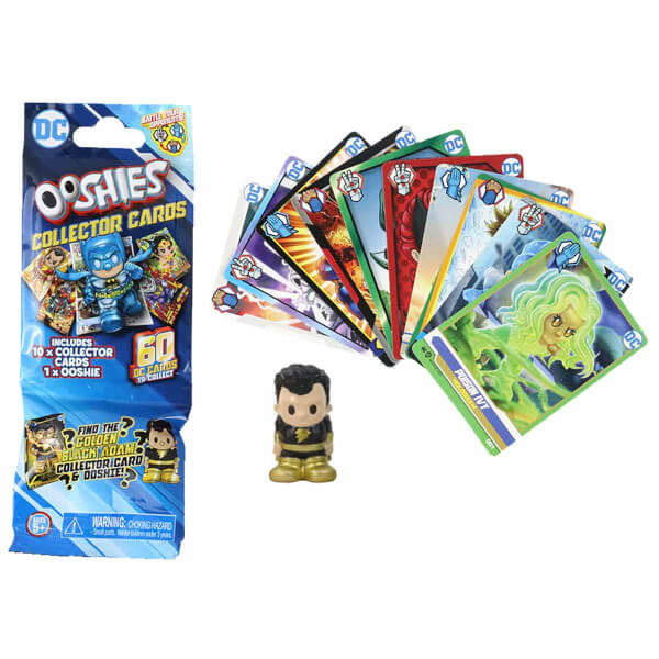 Ooshies DC Figür ve Kartlar Sürpriz Paket HHD06000