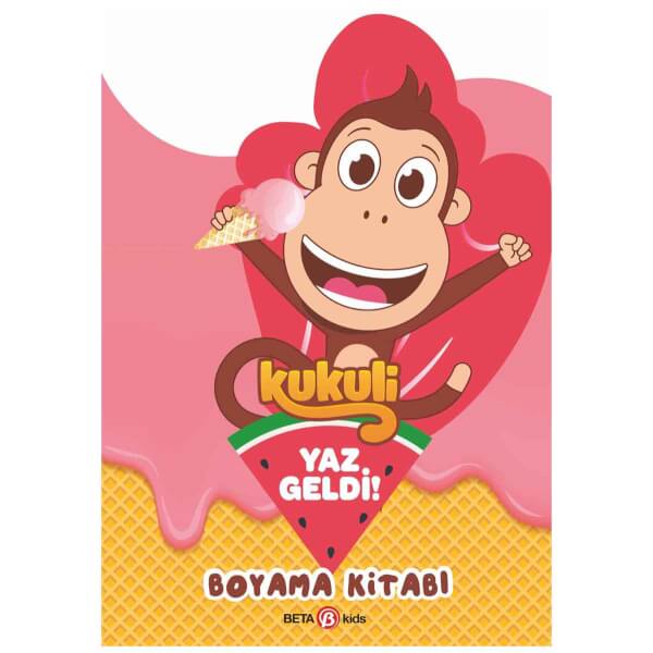 Kukuli Yaz Geldi! Boyama Kitabı