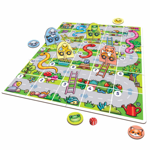 My First Snakes & Ladders Eğitici Kutu Oyunu