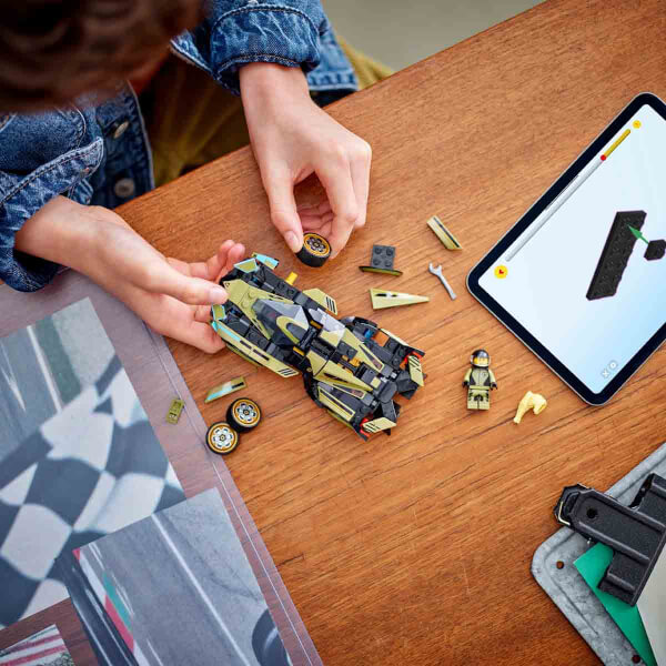 LEGO Speed Champions Lamborghini Lambo V12 Vision GT Süper Araba 76923 – 10 Yaş ve Üzeri Araç Tutkunları İçin Yaratıcı Oyuncak Yapım Seti (230 Parça)