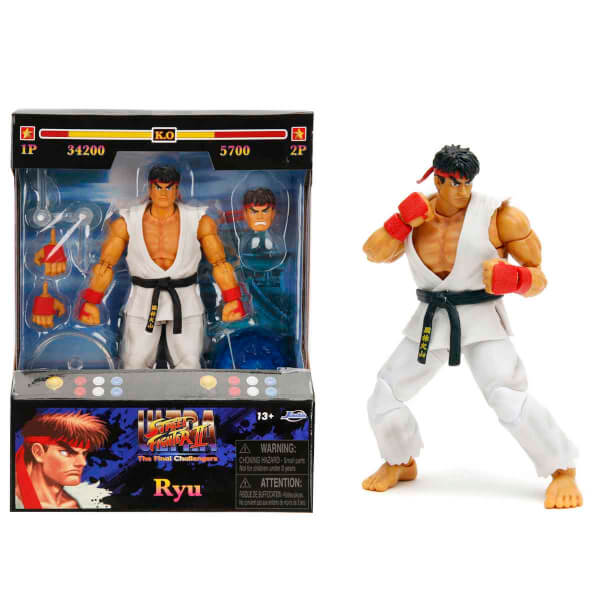 Street Fighter 2 Ryu Eklemli Figür 