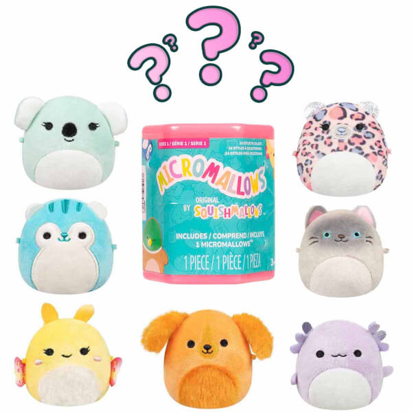 Squishmallows Micromallows Sürpriz Peluş Seri1