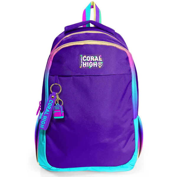 Coral High Gökkuşağı Desenli Okul Çantası 23662