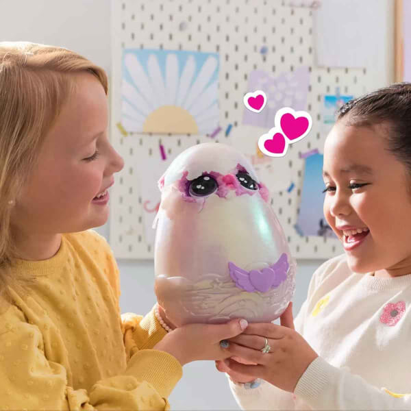 Sesli ve Işıklı Hatchimals Alive Mystery Hatch Pandoo İnteraktif Peluş Sürpriz Yumurta