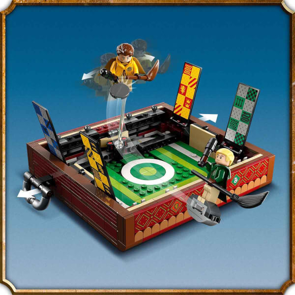  LEGO Harry Potter Quidditch Bavulu 76416 - 9 Yaş ve Üzeri Harry Potter Hayranları için Yaratıcı Oyuncak Yapım Seti (599 Parça)