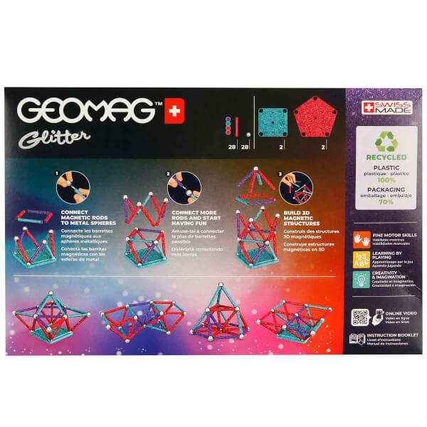 Geomag Glitter Manyetik Zeka Oyunu 60 Parça