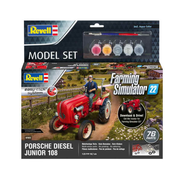 Revell 1:24 Porsche Diesel Junior 108 VBA67823