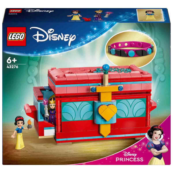 LEGO Disney Pamuk Prenses’in Takı Kutusu 43276 – 6 Yaş ve Üzeri Prenses Seven Çocuklar için Oyuncak Bileklik İçeren Yaratıcı Oyuncak Yapım Seti (358 Parça)