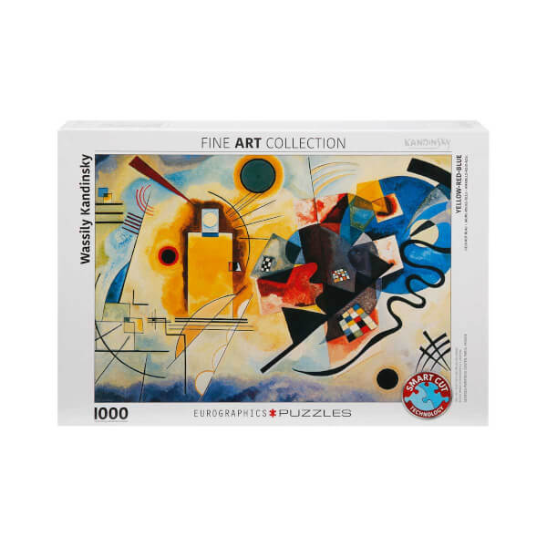 1000 Parça Puzzle : Yellow Red Blue - Wassily Kandinsky