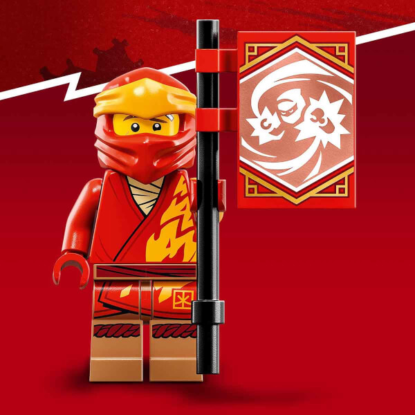 LEGO NINJAGO Kai’nin Robot Motosikleti EVO 71783 - 7 Yaş ve Üzeri Çocuklar için Kai ve İskelet Minifigürleri İçeren Yaratıcı Oyuncak Yapım Seti (312 Parça)