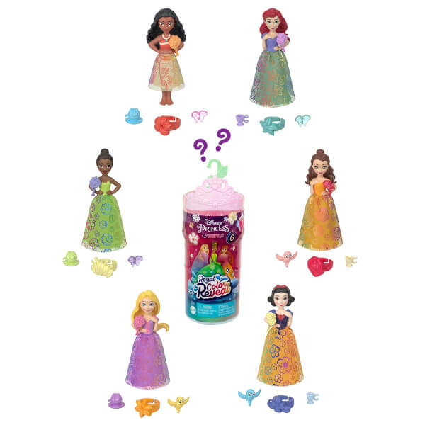 Disney Prenses Royal Color Reveal Renk Değiştiren Prenses Bebekler