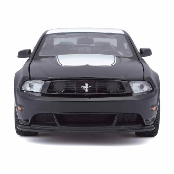 1:24 Ford Mustang Boss 302 Matte Black Model Araba