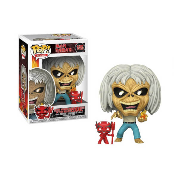 Funko Pop Iron Maiden: Number Of The Beast Skeleton Eddie Figür