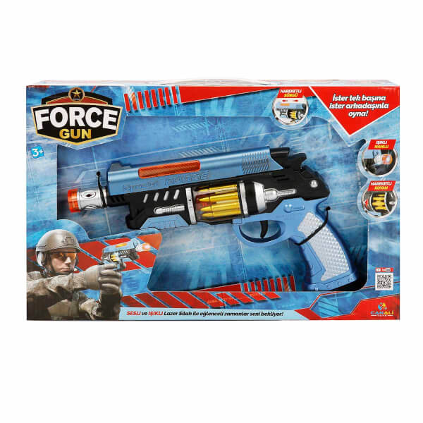 Force Gun Sesli ve Işıklı Silah