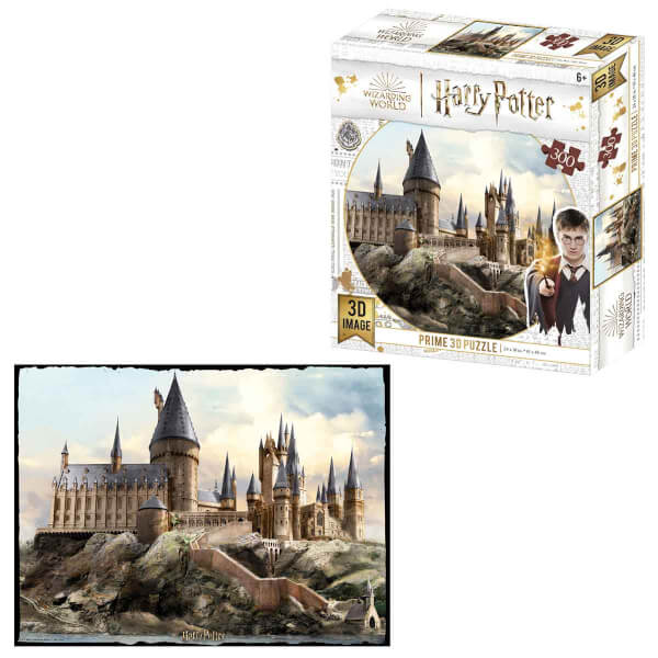 Prime 3D 300 Parça 3D Puzzle: Harry Potter Hogwarts Kalesi