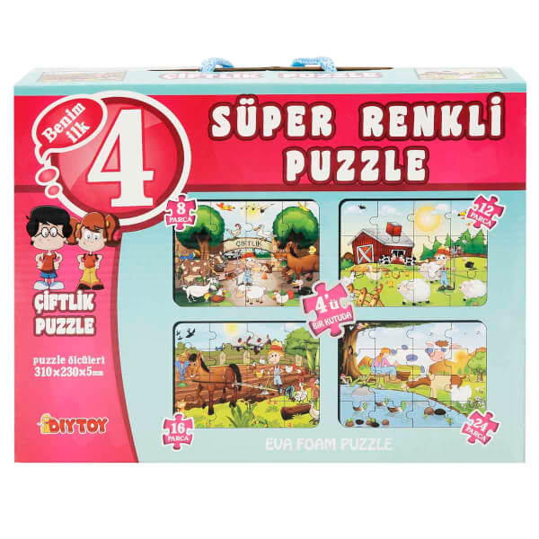 4'lü Puzzle Çiftlik