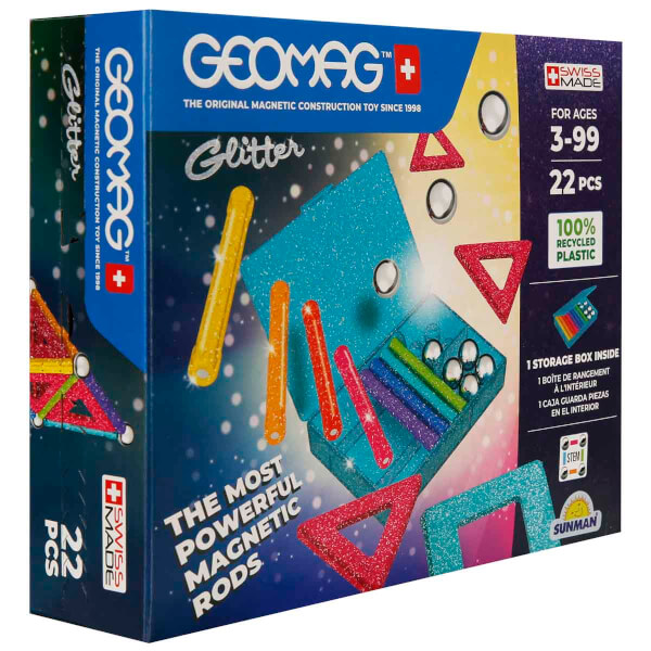 Geomag Glitter Manyetik Zeka Oyunu 22 Parça