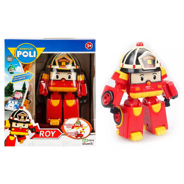 Robocar Poli Işıklı Dönüşen Figür Roy