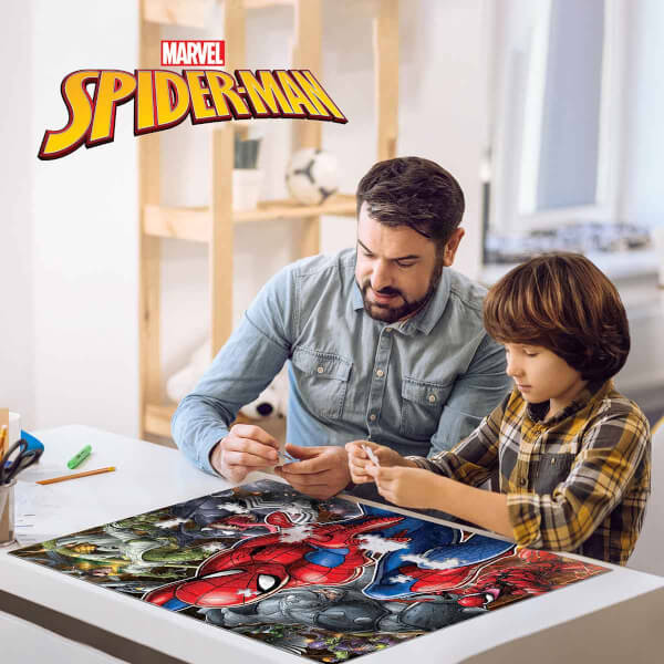 500 Parça 3D Puzzle: Spiderman