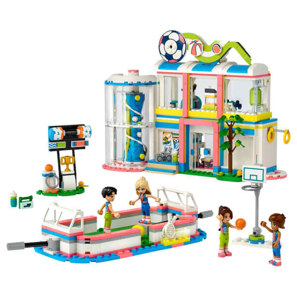 LEGO Friends Spor Merkezi 41744 - Sporu, Model Yapımını ve Rol Yapma Faaliyetlerini Seven 8 Yaş ve Üzeri Çocuklar için Oyuncak Yapım Seti (832 Parça)