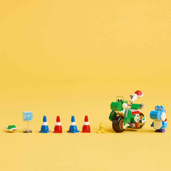 LEGO Super Mario: Mario Kart – Yoshi Bike 72031 - 7 Yaş ve Üzeri Çocuklar için Koleksiyonluk Yaratıcı Oyuncak Yapım Seti (133 Parça)