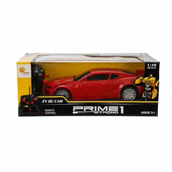 1:18 Prime Strong 1 Robota Dönüşebilen Uzaktan Kumandalı Araba