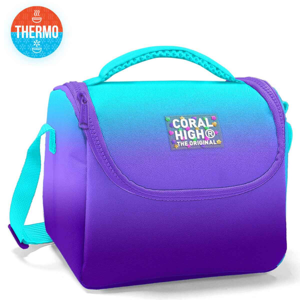 Coral High Mavi Mor Beslenme Çantası 11763