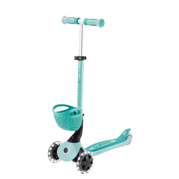 3in1 Globber Go Up Baby 360 Katlanabilir 3 Tekerlekli Işıklı Yeşil Scooter