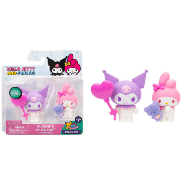 Hello Kitty 2'li Mini Figür Seti S2 HKT06100