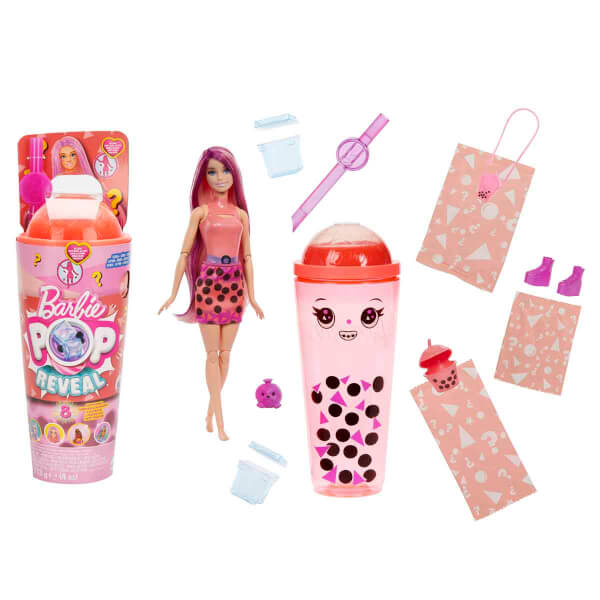 Barbie Pop Reveal Bubble Tea Serisi HTJ18