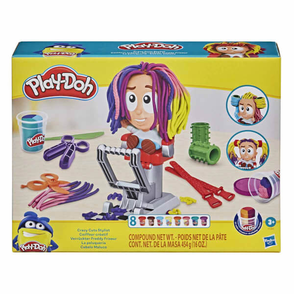 Play Doh Çılgın Kuaför Oyun Seti F1260