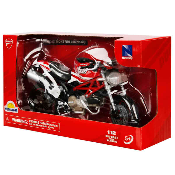 1:12 Ducati Monster 796 N.69 Model Motor