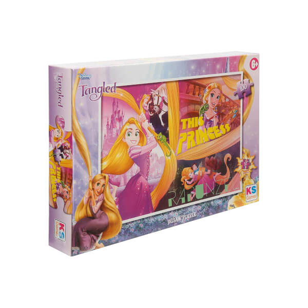 100 Parça Puzzle: Disney Princess - This Princess Rapunzel