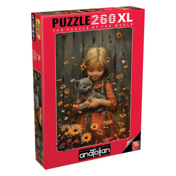 260 Parça XL Puzzle: Sevimli Kız