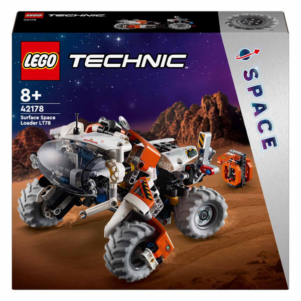 LEGO Technic Yüzey Uzay Yükleyicisi LT78 42178 - 9 Yaş ve Üzeri Uzay Meraklısı Çocuklar için Koleksiyonluk Yaratıcı Oyuncak Model Yapım Seti (435 Parça)Technic Yüzey Uzay Yükleyicisi LT78 42178 